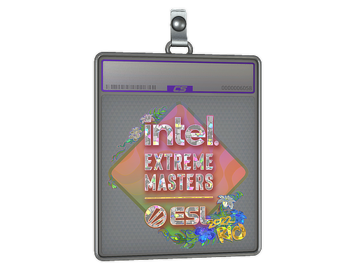 Item Sticker Slab | IEM (Glitter) | Rio 2022