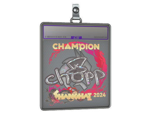 Item Sticker Slab | chopper (Glitter, Champion) | Shanghai 2024