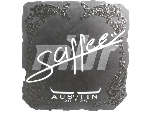 Item Sticker | saffee (Foil) | Austin 2025