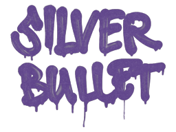 Item Graffiti | Silver Bullet (Monster Purple)