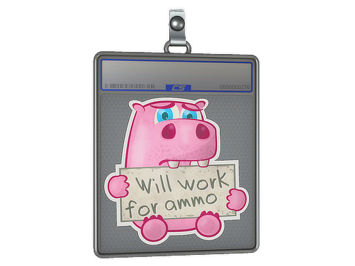 Item Sticker Slab | Work For Ammo