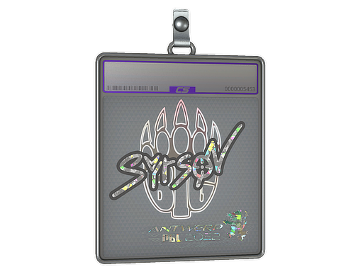 Item Sticker Slab | syrsoN (Glitter) | Antwerp 2022