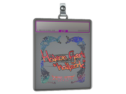 Item Sticker Slab | hallzerk (Holo) | Austin 2025