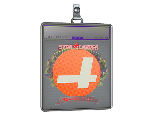 Item Sticker Slab | CR4ZY (Holo) | Berlin 2019