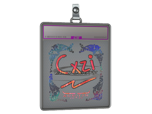 Item Sticker Slab | Cxzi (Holo) | Austin 2025