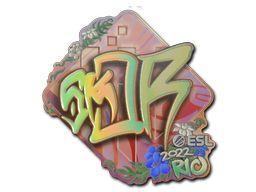 Item Sticker | sk0R (Holo) | Rio 2022