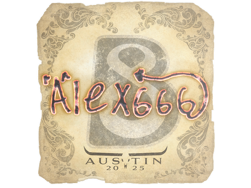 Item Sticker | alex666 | Austin 2025