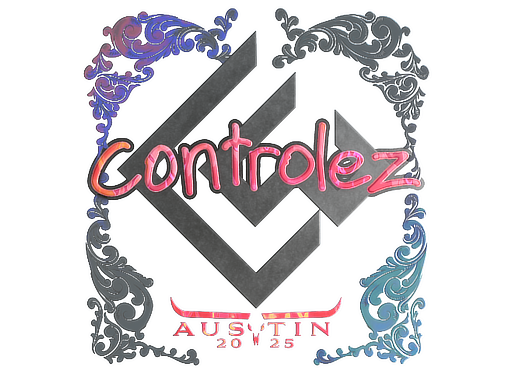 Item Sticker | controlez (Holo) | Austin 2025