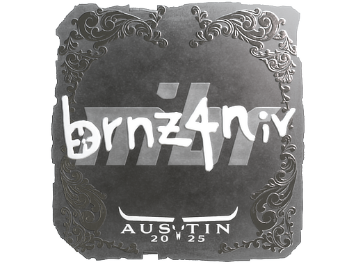 Item Sticker | brnz4n (Foil) | Austin 2025