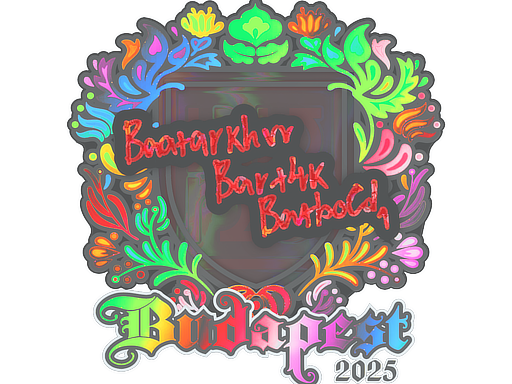 Item Sticker | Bart4k (Holo) | Budapest 2025
