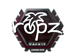 Item Sticker | ropz | London 2018