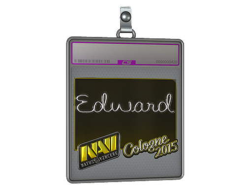 Item Sticker Slab | Edward (Foil) | Cologne 2015