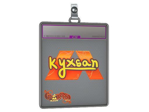 Item Sticker Slab | kyxsan (Holo) | Paris 2023