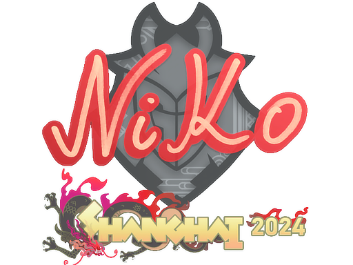 Item Sticker | NiKo | Shanghai 2024