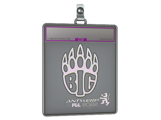 Item Sticker Slab | BIG (Holo) | Antwerp 2022