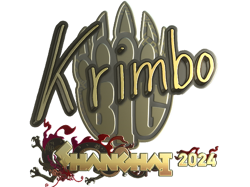 Item Sticker | Krimbo (Gold) | Shanghai 2024