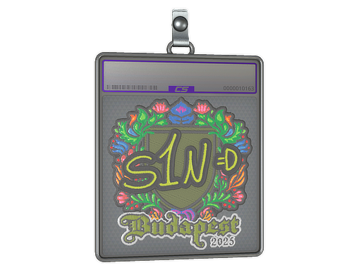 Item Sticker Slab | s1n (Embroidered) | Budapest 2025