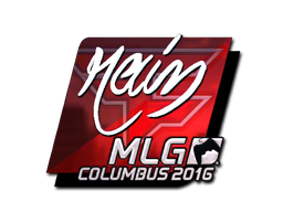 Item Sticker | rain (Foil) | MLG Columbus 2016