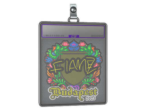 Item Sticker Slab | FlameZ (Embroidered) | Budapest 2025