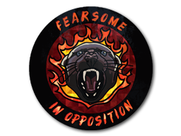 Item Sticker | Fearsome (Holo)