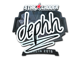 Item Sticker | dephh (Foil) | Berlin 2019