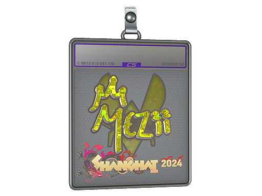 Item Sticker Slab | mezii (Glitter) | Shanghai 2024