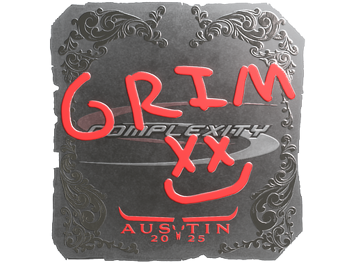Item Sticker | Grim (Foil) | Austin 2025