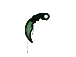 Item Sealed Graffiti | Karambit (Jungle Green)