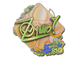 Item Sticker | ZywOo (Holo) | Rio 2022