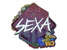 Item Sticker | nexa (Glitter) | Rio 2022