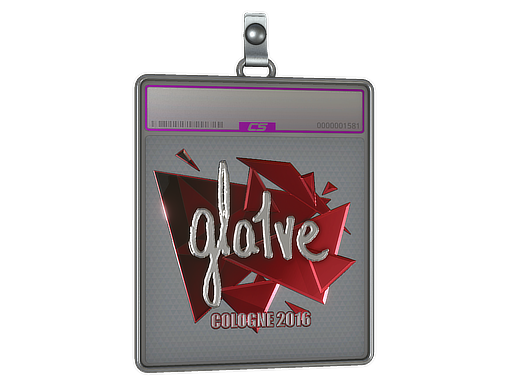 Item Sticker Slab | gla1ve (Foil) | Cologne 2016
