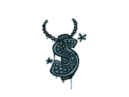 Item Sealed Graffiti | Bling (Wire Blue)