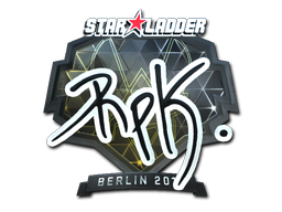 Item Sticker | RpK (Foil) | Berlin 2019
