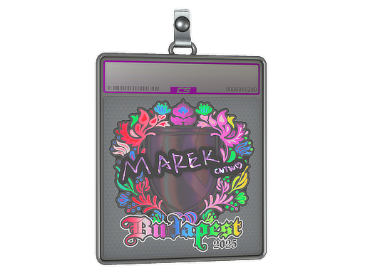 Item Sticker Slab | Marek (Holo) | Budapest 2025