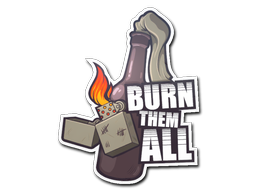 Item Sticker | Burn Them All