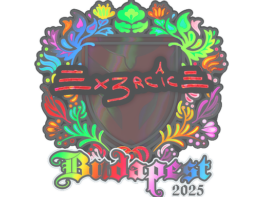 Item Sticker | Ex3rcice (Holo) | Budapest 2025