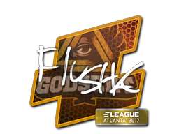 Item Sticker | flusha | Atlanta 2017
