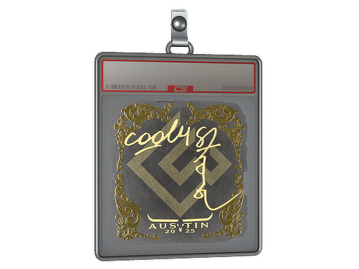 Item Sticker Slab | cool4st (Gold) | Austin 2025