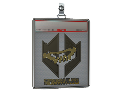 Item Sticker Slab | VINI (Gold) | Copenhagen 2024