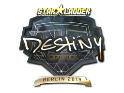 Item Sticker | DeStiNy (Gold) | Berlin 2019