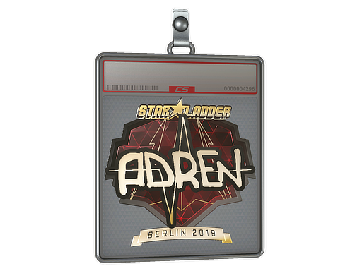 Item Sticker Slab | AdreN (Gold) | Berlin 2019