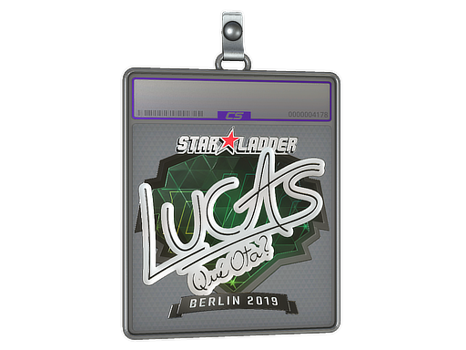 Item Sticker Slab | LUCAS1 (Foil) | Berlin 2019