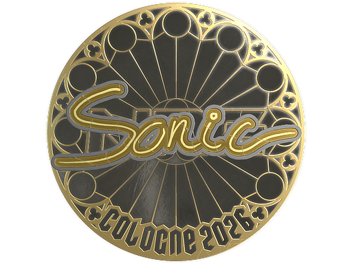 Item Sticker | Sonic (Gold) | Cologne 2026