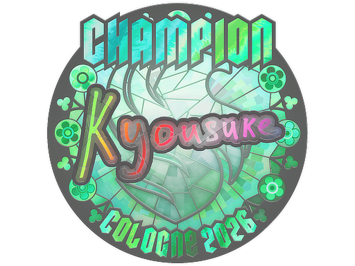 Item Sticker | kyousuke (Holo, Champion) | Cologne 2026