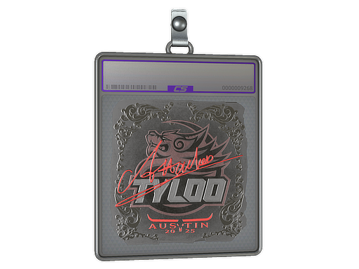 Item Sticker Slab | Attacker (Foil) | Austin 2025