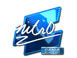 Item Sticker | nitr0 (Foil) | Atlanta 2017