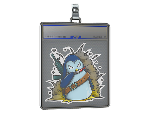 Item Sticker Slab | War Penguin