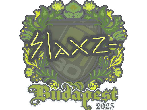 Item Sticker | slaxz- | Budapest 2025