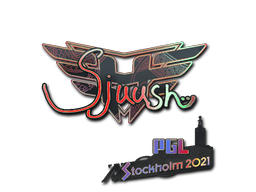 Item Sticker | sjuush (Holo) | Stockholm 2021