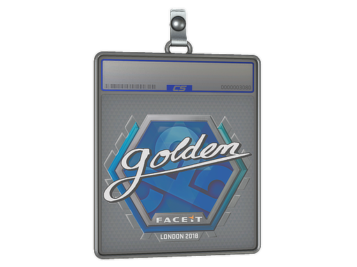 Item Sticker Slab | Golden | London 2018